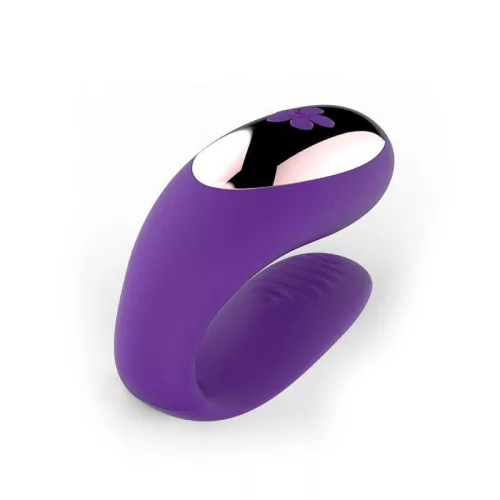 Passion Toyz4Lovers Vibrátor Távirányítós, vízálló 10 cm lila szilikon