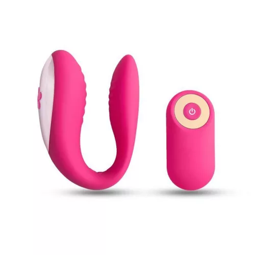 Love Nest Vibrátor Vezeték nélküli távirányítós Rezgő 10 cm rózsaszín