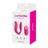 Love Nest Vibrátor Vezeték nélküli távirányítós Rezgő 10 cm rózsaszín
