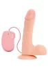 Toyz4lovers Vibrátor Realisztikus, erős vibráció 23 cm fehér