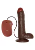 Toyz4lovers Vibrátor Rezgő, tapadókorongos 28,5 cm fekete