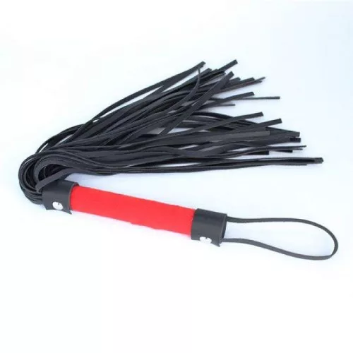 Toys4Lovers BDSM szett kötöző, bilincs, paskoló fekete-piros