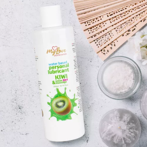 MyLove Intim gél és masszázsolaj 2in1 kiwi 300ml