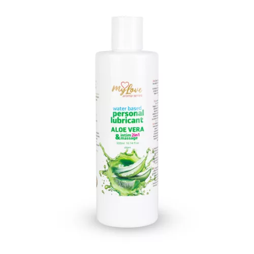 MyLove Intim és masszázsolaj 2in1 Aloe Vera 300 ml