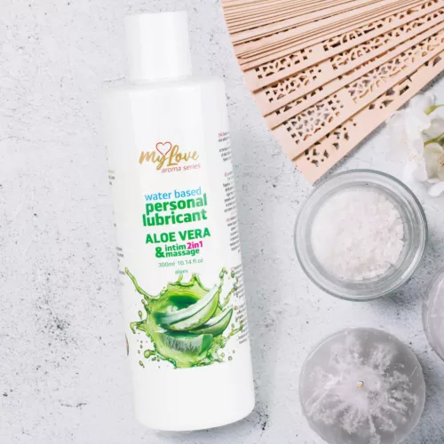 MyLove Intim és masszázsolaj 2in1 Aloe Vera 300 ml