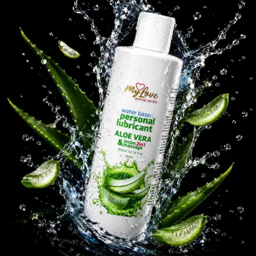 MyLove Intim és masszázsolaj 2in1 Aloe Vera 300 ml