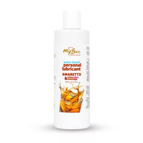 MyLove Intim gél és masszázsolaj 2in1 Amaretto 300ml