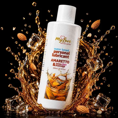 MyLove Intim gél és masszázsolaj 2in1 Amaretto 300ml