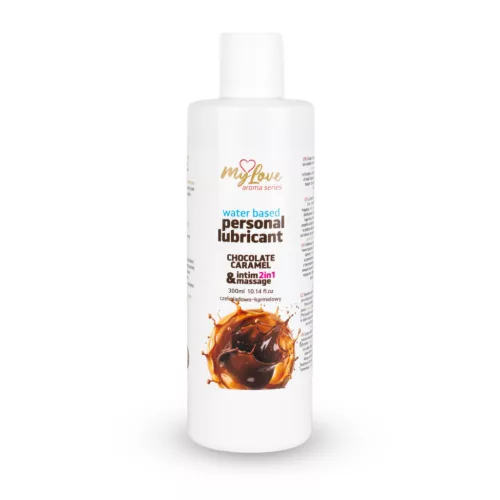 MyLove Intim gél és masszázsolaj 2in1 csokoládé-karamell 300ml