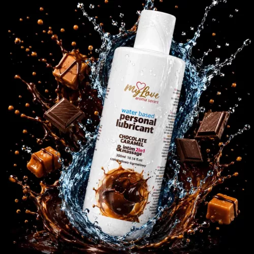 MyLove Intim gél és masszázsolaj 2in1 csokoládé-karamell 300ml