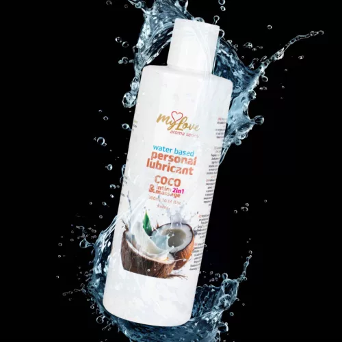 MyLove Intim gél és masszázsolaj 2in1 trópusi kókusz 300ml