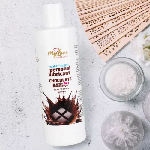 MyLove Intim&Massage síkosító és masszázsolaj csokoládé aroma 300 ml