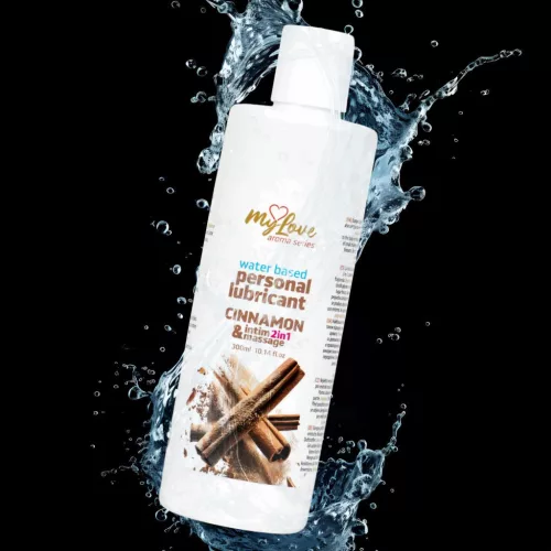 MyLove Intim gél masszázshoz 2 az 1-ben fahéj illattal 300 ml