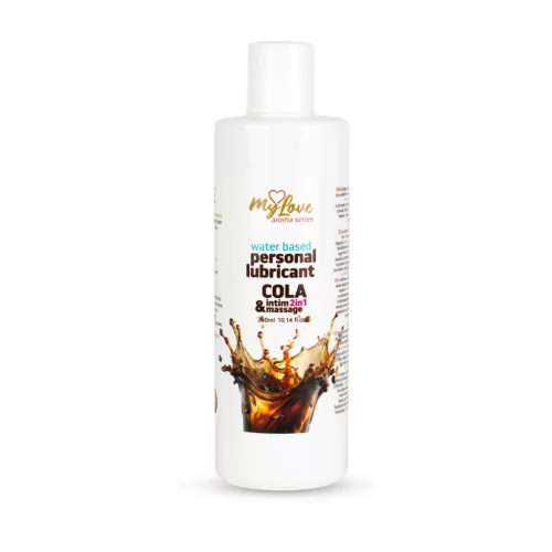 MyLove Intim géles masszázsolaj Cola aroma 300 ml