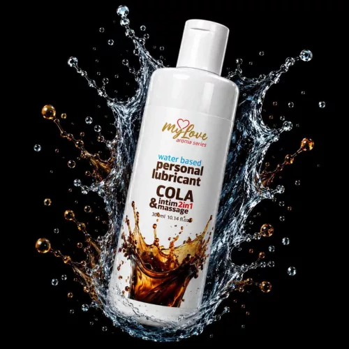 MyLove Intim géles masszázsolaj Cola aroma 300 ml