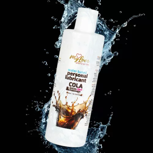 MyLove Intim géles masszázsolaj Cola aroma 300 ml