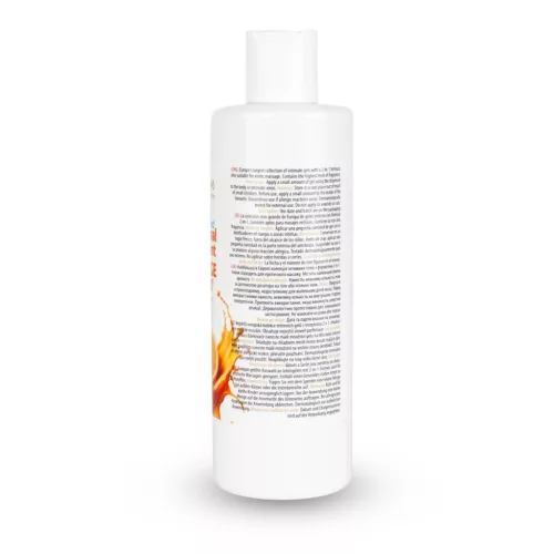 MyLove Intim gél Masszázs funkció 2 az 1-ben 300 ml narancs
