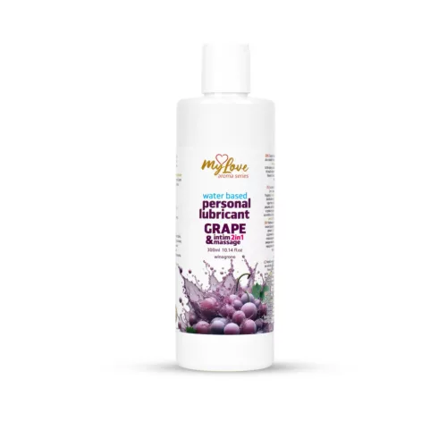 MyLove Intim gél és masszázsolaj 2 az 1-ben gyümölcsös illatú 300 ml - winogró
