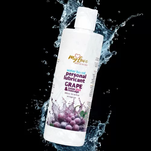MyLove Intim gél és masszázsolaj 2 az 1-ben gyümölcsös illatú 300 ml - winogró