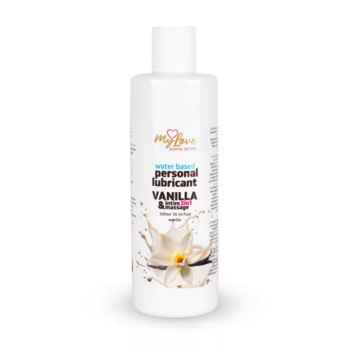 MyLove Intim gél és masszázsolaj 2in1 Vanília 300ml