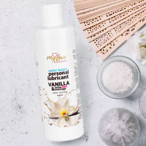 MyLove Intim gél és masszázsolaj 2in1 Vanília 300ml