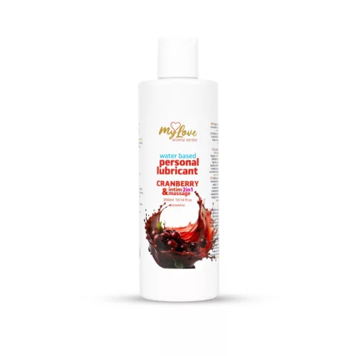 MyLove Intim gél masszázshoz Cranberry 300ml