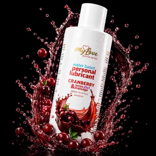 MyLove Intim gél masszázshoz Cranberry 300ml