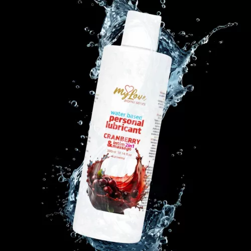 MyLove Intim gél masszázshoz Cranberry 300ml