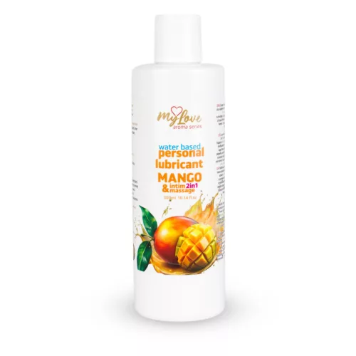 MyLove Intim gél és masszázsolaj 2in1 Mango 300ml