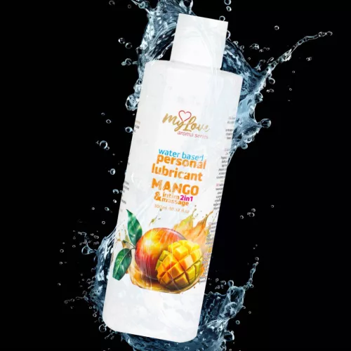 MyLove Intim gél és masszázsolaj 2in1 Mango 300ml