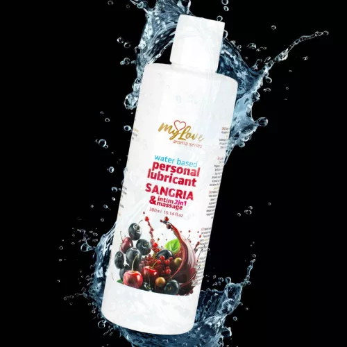 MyLove Intim és masszázsolaj 2in1 Sangria 300ml