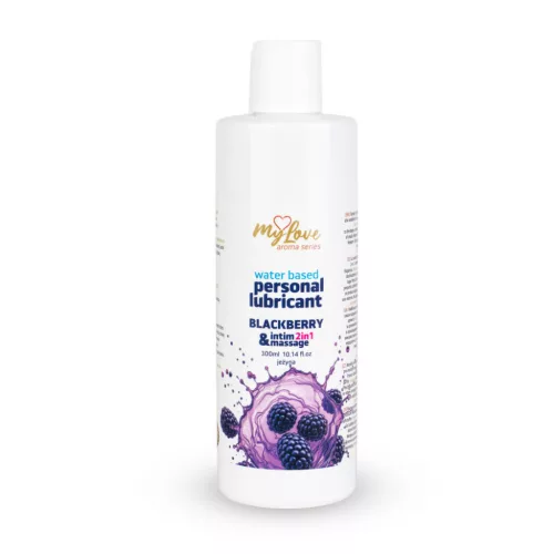 MyLove Intim gél és masszázsolaj vízalapú 2in1 Ježyna 300ml