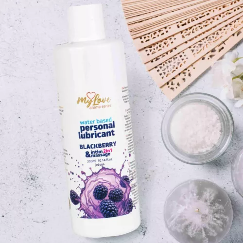 MyLove Intim gél és masszázsolaj vízalapú 2in1 Ježyna 300ml