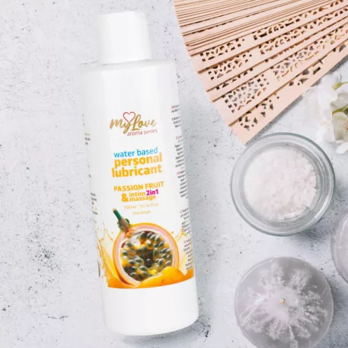 MyLove Intim Gél és Masszázsolaj 2 az 1-ben Maracuja 300 ml
