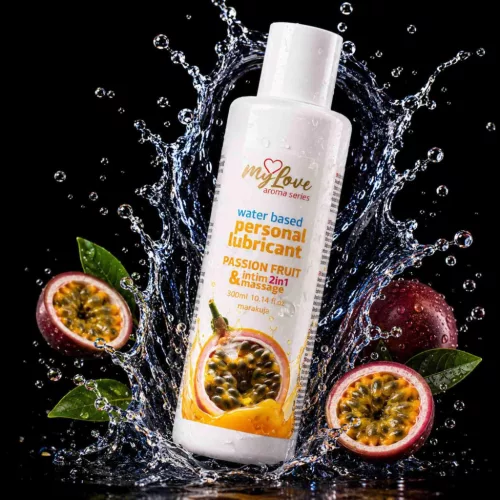 MyLove Intim Gél és Masszázsolaj 2 az 1-ben Maracuja 300 ml