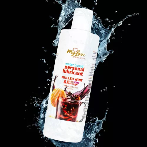 MyLove Intim gél és masszázsolaj melegítő aroma 300ml vörösboros