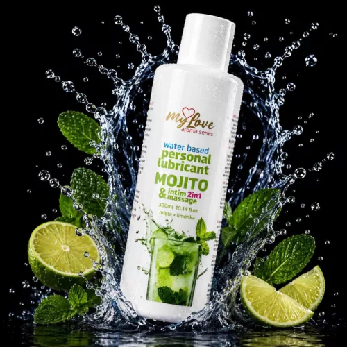 MyLove Intim gél és masszázsolaj 2in1 frissítő mohito 300ml