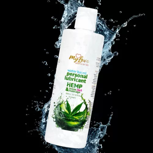 MyLove Intim és masszázs gél 2in1 zsírmag aroma 300ml