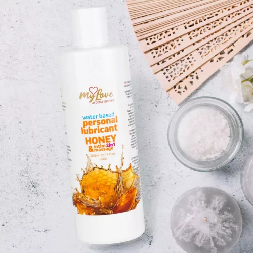 MyLove Masszázsolaj Intim és masszázs 2 az 1-ben Mézes 300ml