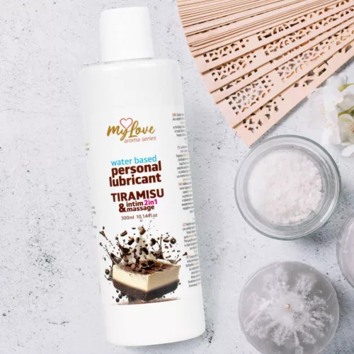 MyLove Intim gél és masszázsolaj 2in1 tiramisu aroma 300ml