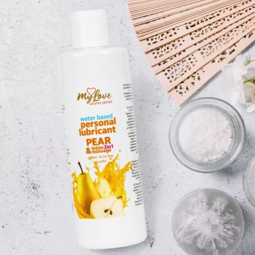 MyLove Intim gél és masszázsolaj 2in1 gyümölcsös aroma 300 ml