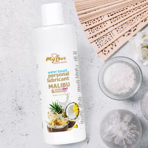 MyLove Intim gél és masszázsolaj 2in1 trópusi aroma 300ml