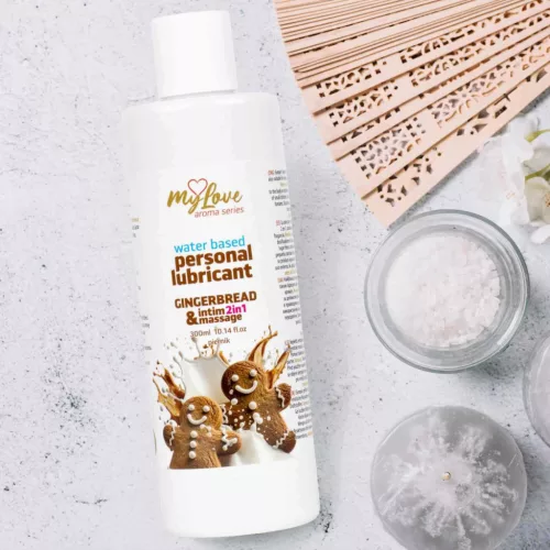 MyLove Intim gél és masszázsolaj 2in1 csípős fahéjas 300 ml