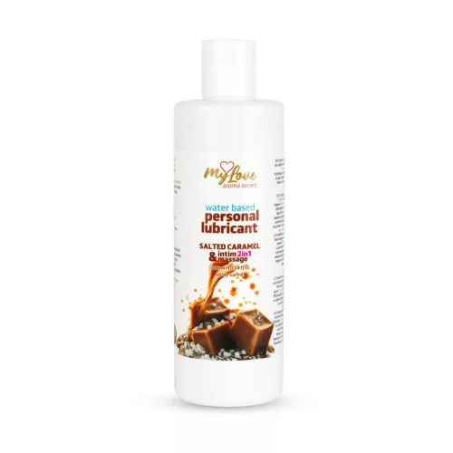 MyLove Intim gél és masszázsolaj 2 az 1-ben sós karamell 300 ml