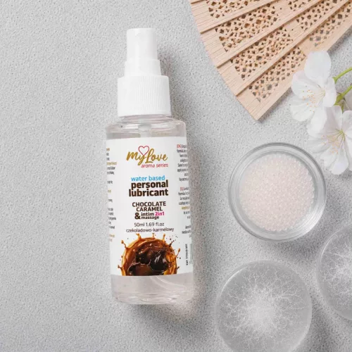 MyLove Intim gél masszázs aromás csokoládé karamell 50ml