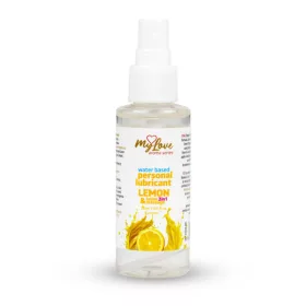   MyLove Intim gél és masszázsolaj 2 az 1-ben friss citrom illattal 50 ml
