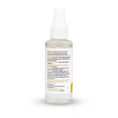 MyLove Intim gél és masszázsolaj 2 az 1-ben friss citrom illattal 50 ml