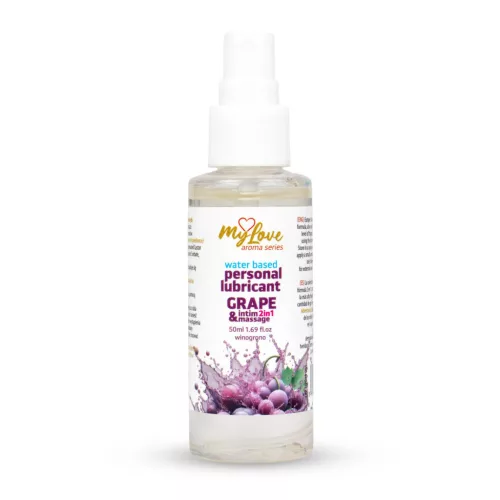 MyLove Intim gél és masszázsolaj 2in1 Gyümölcsös aroma 50ml