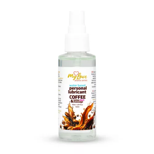 MyLove Intim&Masszázs 2in1 Vízalapú Kávás 50ml