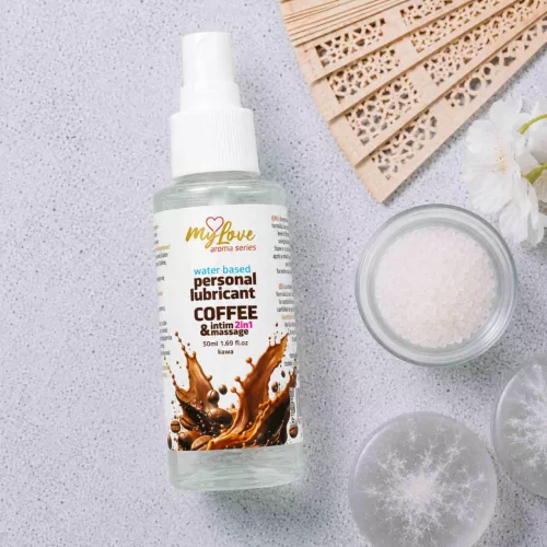 MyLove Intim&Masszázs 2in1 Vízalapú Kávás 50ml